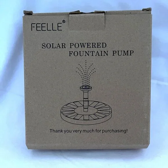 SOLAR POWERED FOUNTAIN PUMP Kit with Manual NEW and UNUSED 1104H - Picture 7 of 7